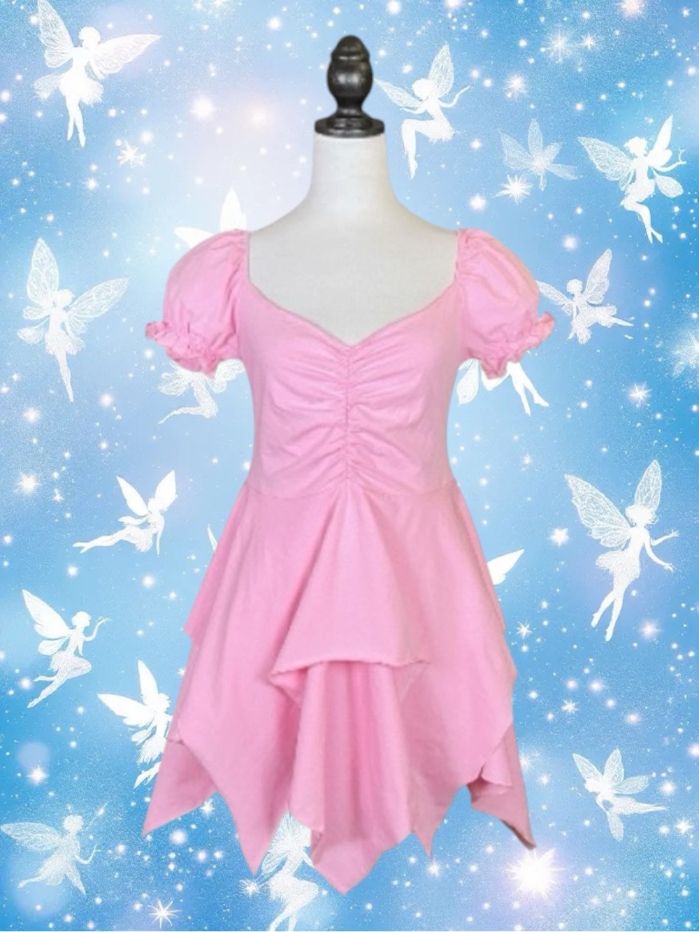 Dolls Kill Current Mood NWT Coquette Fairycore Balletcore Party Festival Dress L